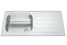 Drayton Single Bowl Reversible Inset Stainless Steel Kitchen Sink