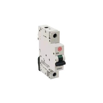 Wylex 20A Type B 6kA SP MCB